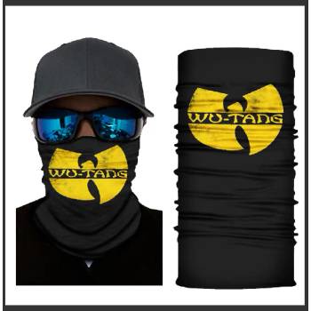 Wu Wear Бандана шал бъф Wu-Tang Clan HoodStyle BandanaBNA-WU-2 - Черен, размер