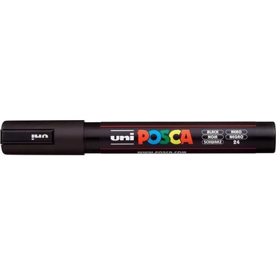 uni Декоративен маркер, 1, 8-2, 5 мм, UNI "Posca PC-5M", черен 286658000 (286658000)