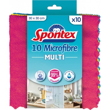 Spontex Microfibre Multi-Usages utierka 10 ks
