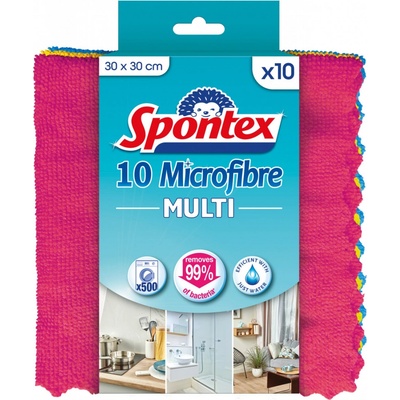 Spontex Microfibre Multi-Usages utierka 10 ks