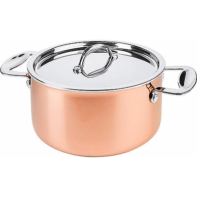 CONTACTO Zapékací hrnec třívrstvý s pokličkou 240 mm 6,2 l 8777/240