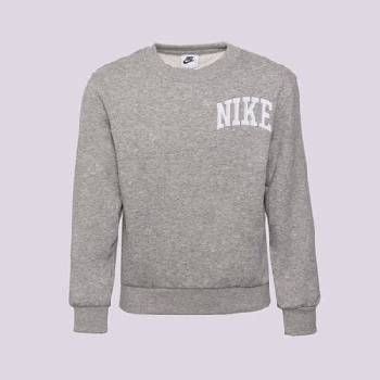 Nike Суитчър K Nsw Club Ft Crew Lbr Mc Boy детски Дрехи Суичъри HJ3144-063 Сребърен 147-158 (HJ3144-063)