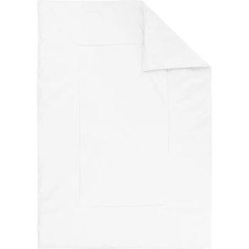 KikkaBoo Олекотена завивка KikkaBoo - Бяла, ранфорс, 95 х 135 cm (41109060017)