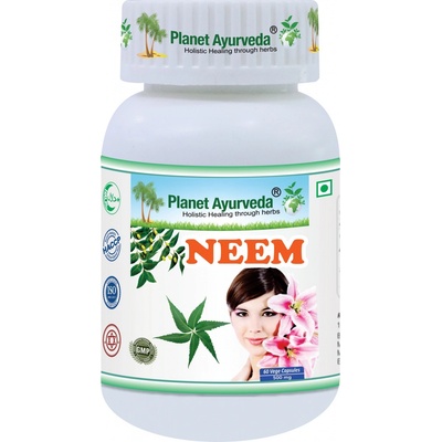 Planet Ayurveda Neem extrakt 10:1 500 mg 60 kapslí