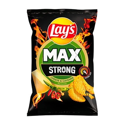 Lays MAX Strong Cheese & Cayenne 14 x 55 g