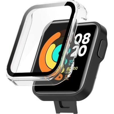 PROTEMIO 39761 Plastový kryt s ochranným sklom pre Xiaomi Mi Watch Lite priehľadný