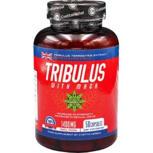 Cvetita Herbal Tribulus With Maca 1400 mg [50 капсули]