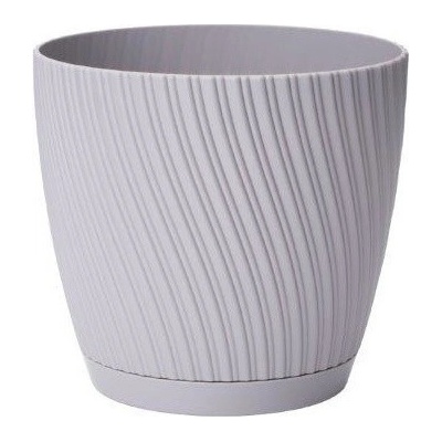 FORMplastic Kvetináč MIKA 17 platinum