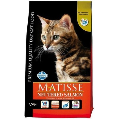 Matisse Neutered pre kastrované mačky s lososom 1,5 kg