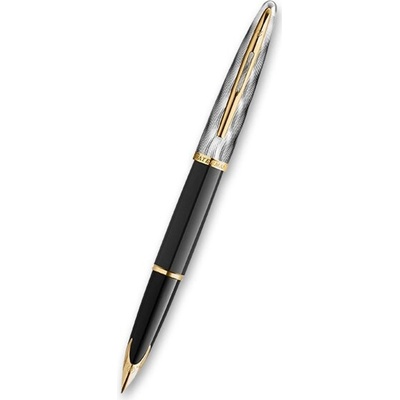 Waterman Carène Reflections of Paris SE DLX Black GT 1507/111094 hrot F slabý