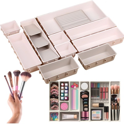 Verk Velký organizér na kosmetiku do zásuvky 12 položek