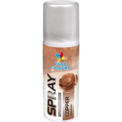 Food Colours Farba v spreji New Copper Medená 50 ml