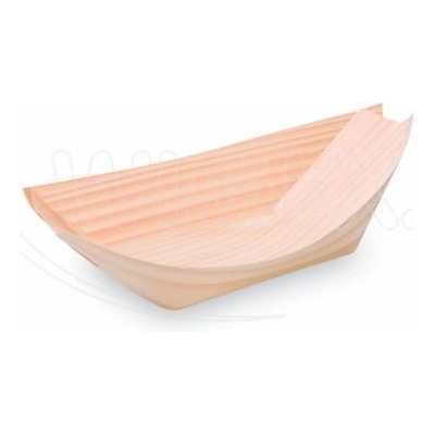 Wimex Fingerfood miska drevená FSC 100% lodička 13 x 8 cm