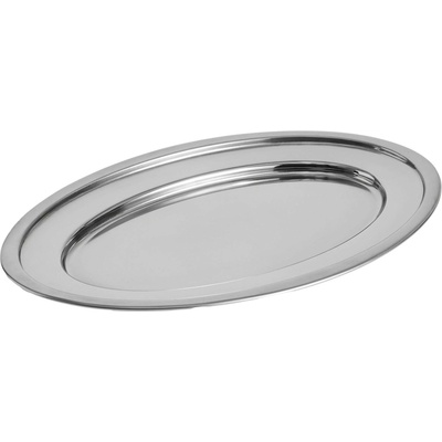 HAY Oválný servírovací talíř Essential Steel, 24x37, AF797-A603-AG66
