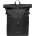 Sandqvist Дневна раница Sandqvist Icon Rolltop Backpack 23 Daypack - Black with Black Leather - размер One Size (502-9420-0111)