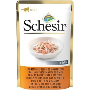 Schesir Cat Adult Tuniak kurča krevety 50 g