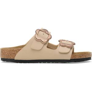 Birkenstock Детски сандали Birkenstock Kid's Arizona Flower Buckle Birko-Flor Sandals - Sandcastle - размер 27 (702-5447-0212)