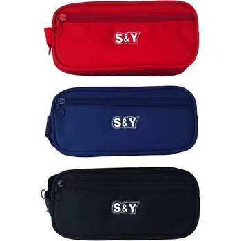 Несесер 4 ципа празен 23/11/7 см. 2352 в pvc кутия