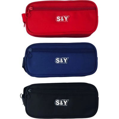 Несесер 4 ципа празен 23/11/7 см. 2352 в pvc кутия