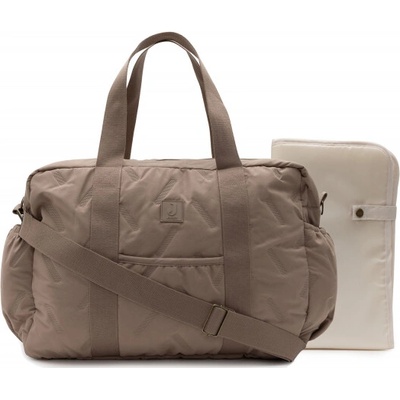 Jollein taška Embossed Lily Milky Coffee