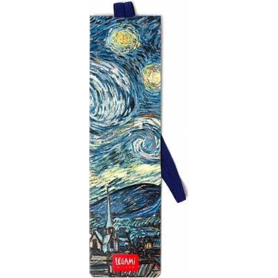 Legami Záložka s gumičkou Legami Bookmark - Van Gogh