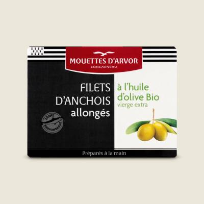 Gonidec Filety z ančoviček v bio olivovém oleji, 69g