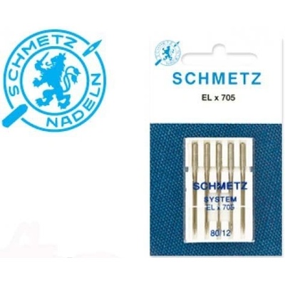 Schmetz Jehly pro coverlocky ELx705 VCS 80 – Zboží Mobilmania