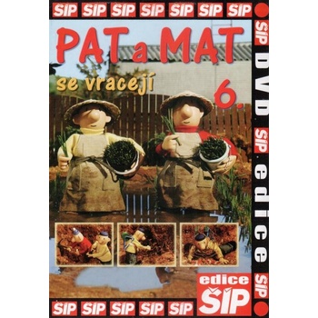 Pat a Mat 6 Balení Papírový obal DVD
