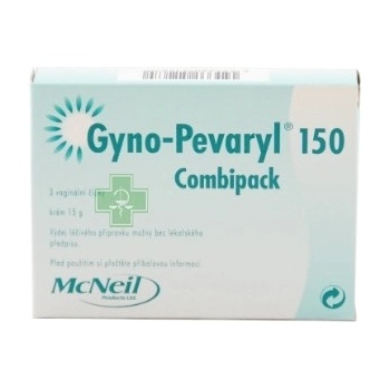 GYNO-PEVARYL COMBIPACK VAG/DRM 150MG+10MG/G CRM+VAG GLB 3+15G