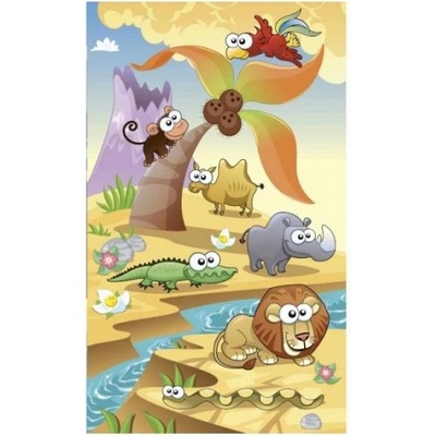 DIMEX ART Флизелинов фототапет животни от саваната 150 x 250 см
