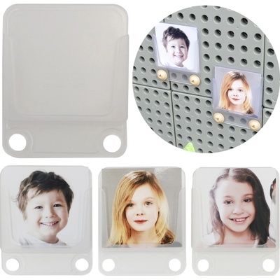 Masterkidz Priehľadné puzdro na fotopasce 6 ks