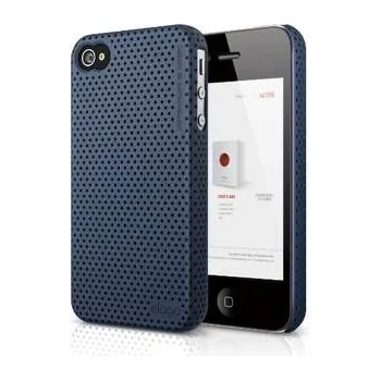 Image 1 of elago S4 Breathe 2 and HD Clear film - кейс (индиго) и HD покритие за iPhone 4/4S