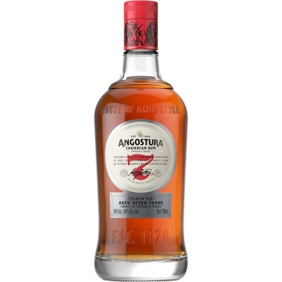 Angostura 7y rum 40% 0,7 l (čistá fľaša)