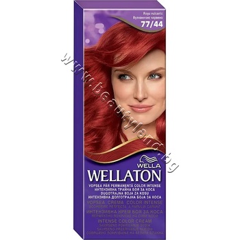 Wella Боя за коса Wellaton Intense Color Cream, 77/44 Volcanic Red, p/n WE-3000042 - Трайна крем-боя за коса за наситен цвят, вулканично червена (WE-3000042)
