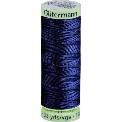 Prima-obchod Polyesterové nitě Gütermann Jeans návin 30 m, barva 232 modrá berlínská