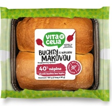 Vitacelia Buchty bezlepkové s náplňou makovou 180 g