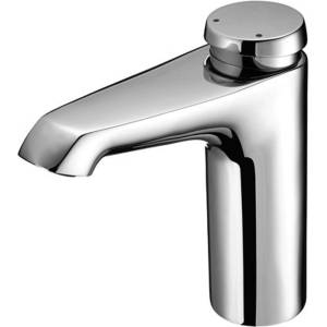 SCHELL Xeris SC - Самозатварящ се смесител за умивалник HD-M среден, хром 021570699 (021570699)