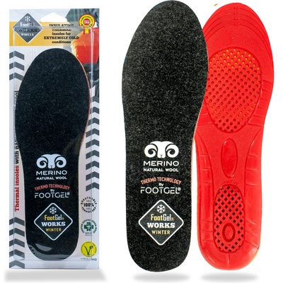 Footgel Професионални зимни Стелки за Обувки FootGell Works Winter (16124)