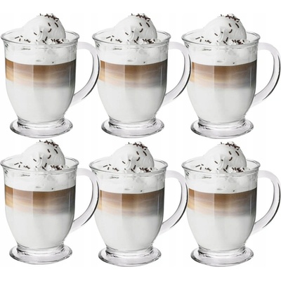 Glasmark Poháre na kávu a čaj 6 x 400 ml