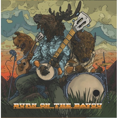 Creedence Clearwater Revival - Burn On The Bayou: Heavy Underground Tribute To Creedence LP