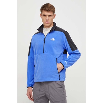 The North Face Спортен суичър The North Face Polartec 100 в синьо с десен NF0A7ZXVRQI1 (NF0A7ZXVRQI1)