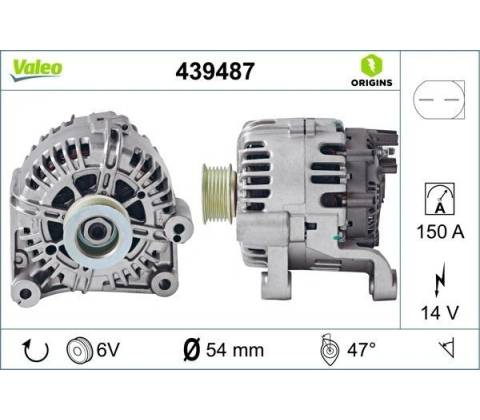 Alternátor VALEO 439487