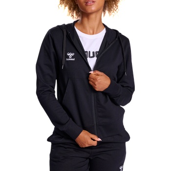 Hummel Суитшърт с качулка Hummel HMLGO 2.0 ZIP HOODIE WOMAN 224839-2001 Размер XL