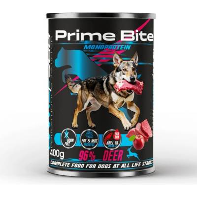 Prime Bite Monoprotein Deer with an apple 400 g