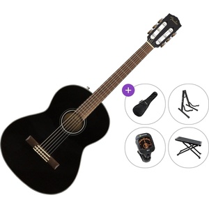 Fender CN-60S Nylon WN Premium SET 4/4 Black Класическа китара