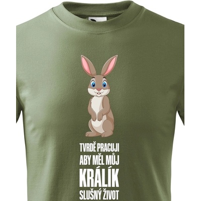 Canvas dětské tričko králík Military 69 Canvas