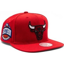 Mitchell & Ness NBA Conference Patch Snapback Chicago Bulls Red