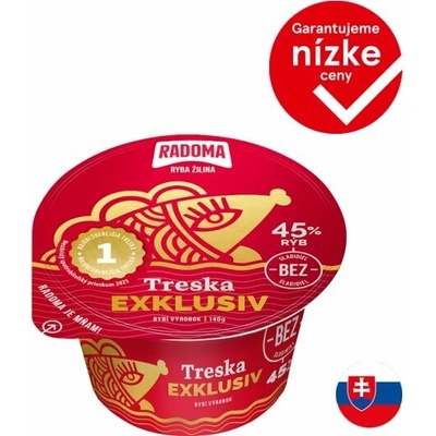 PRETO Ryba Žilina Treska Exklusiv 140 g