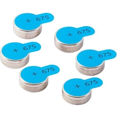 Intenso Интензивна слухова апаратура A675 Cink Бутонна батерия 6pcs / пакет 7504446 (7504446)
