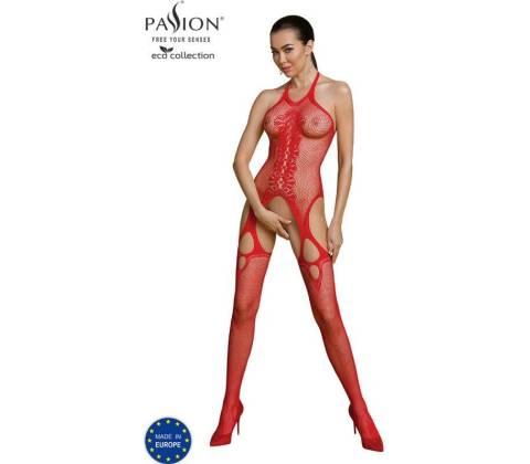 Passion ECO Bodystocking BS013 Red